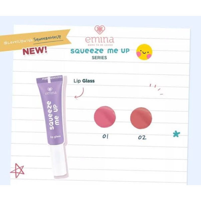Emina Lip Glass Squeeze Me Up