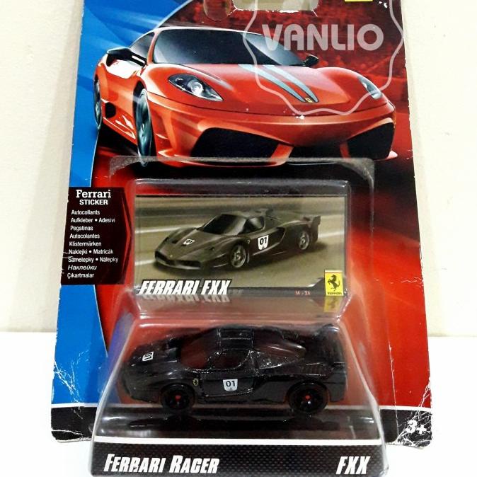HOT WHEELS FERRARI RACER FXX BLACK FVBF65125D