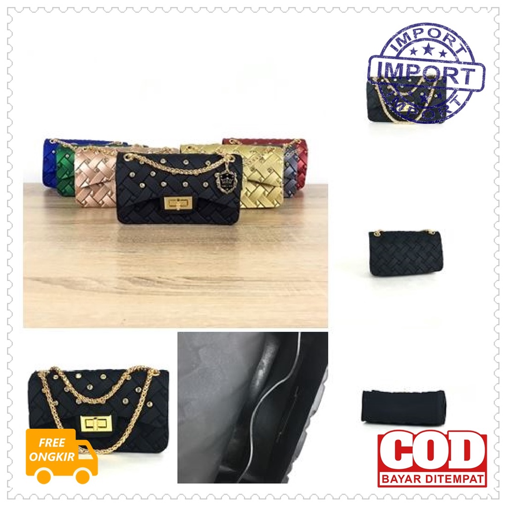 TAS SELEMPANG WANITA IMPORT VTF11110 PESTA BAHU SLINGBAG JINJING MURAH KONDANGAN BATAM JAKARTA KANTO