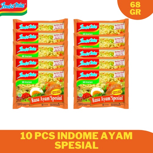 

Promo Bundling 10 Pcs Indomie Kuah Rasa Ayam Spesial Murah