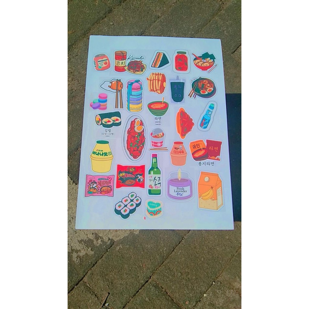 

STIKER AESTHETIC //MAKANAN KOREA