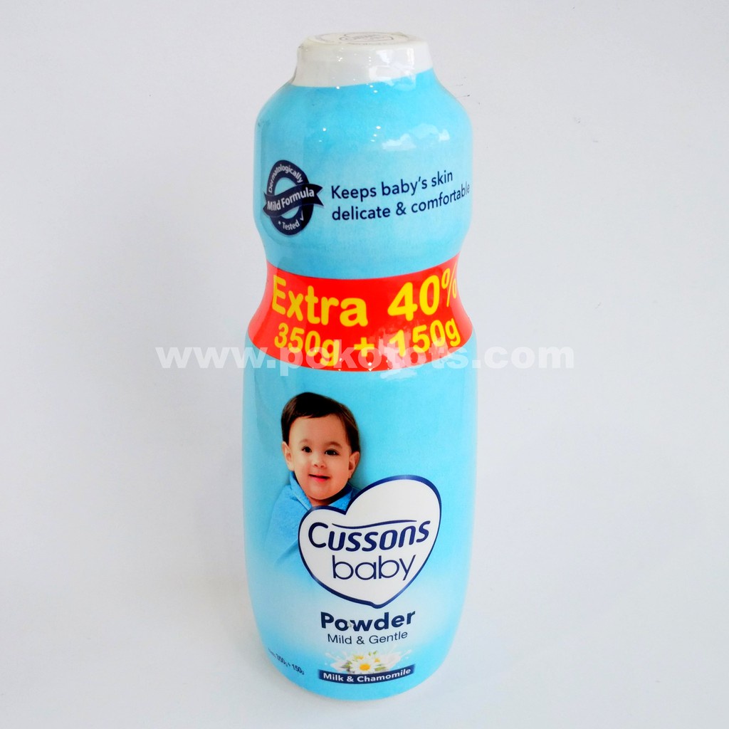 Cussons Baby Powder 350gr Extra Isi 150gr Bedak Bayi