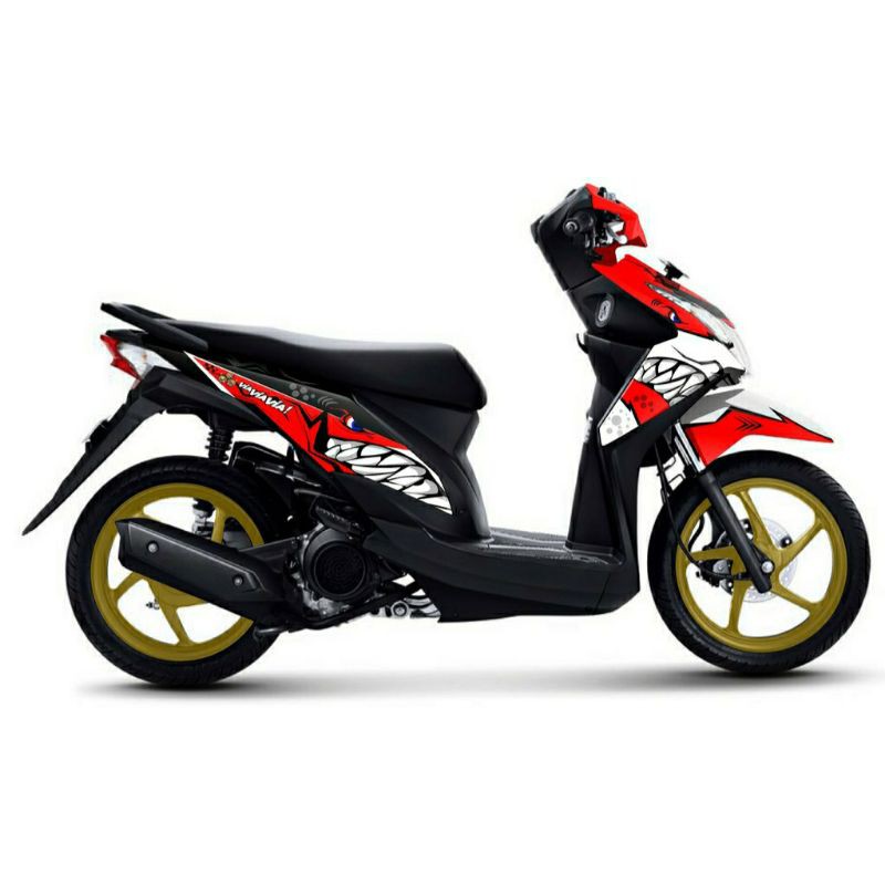 Decal Sticker Beat Fi 2015 custom atau Sticker Honda beat full body