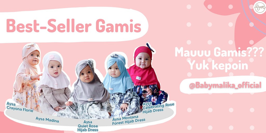  Toko  Online Gamis Anak  Baju  Bayi  Shopee  Indonesia