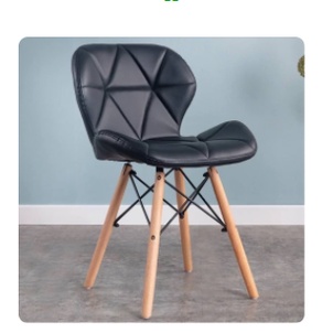 Kursi Cafe / Kursi Bar / Kursi Taman / Kursi Santai / Kursi Kantor / KURSI BELAJAR MILENEAL MULTIFUNGSI / Bangku Kerja / Kursi Lipat-BUTTERFLY BLACK