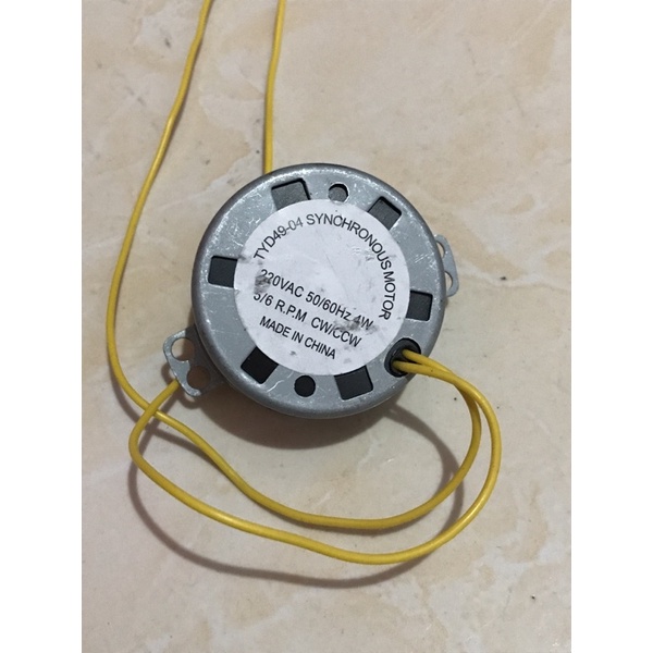 Synchronus Motor Kipas Angin / Rotary / Rotari Swing Dinamo Kipas