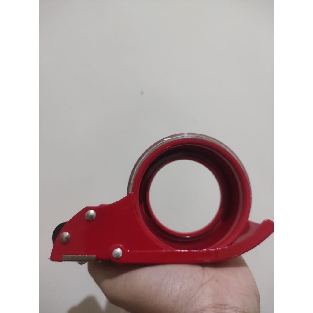 (1 set) Alat Pemotong Lakban / Tape Cutter + Lakban