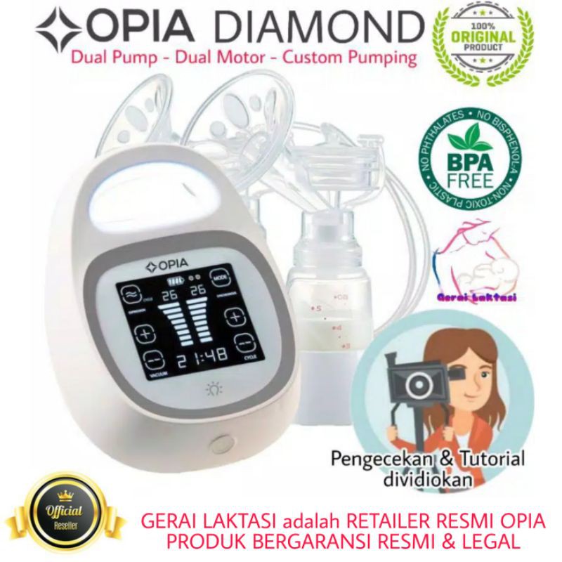 OPIA DIAMOND  BREAST PUMP - HOSPITAL GRADE - DUAL MACHINE