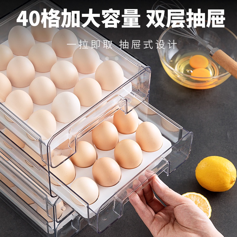 Rak Organizer Kulkas Food Storage Rak Penyimpanan Sayur Buah