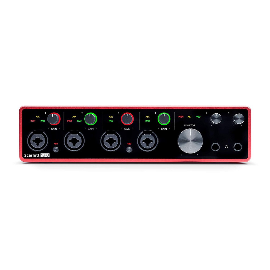 Focusrite Scarlett 18i8 3rd Gen ORIGINAL Garansi Soundcard Recording