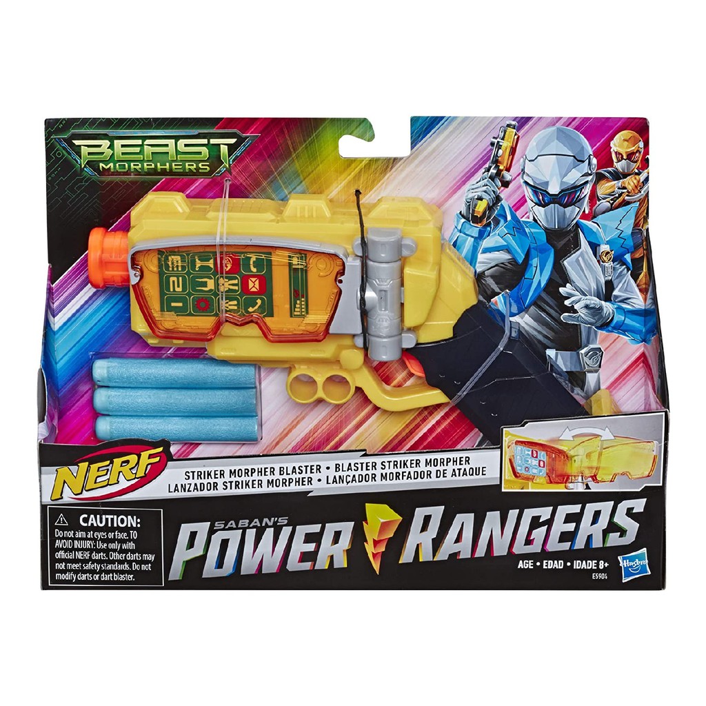 Power Rangers Beast Morphers NERF Striker Morpher Blaster