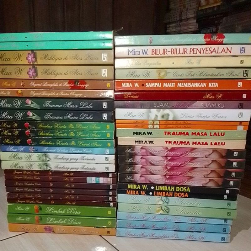 MIRA W,NOVEL ROMANSA, ORIGINAL, OBRAL