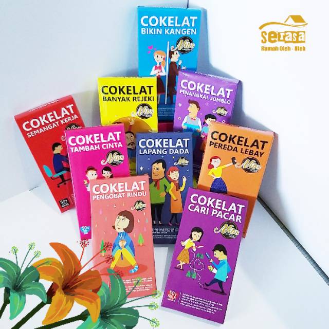 

Promo Cokelat Kekinian 50gr 12pcs (1box)