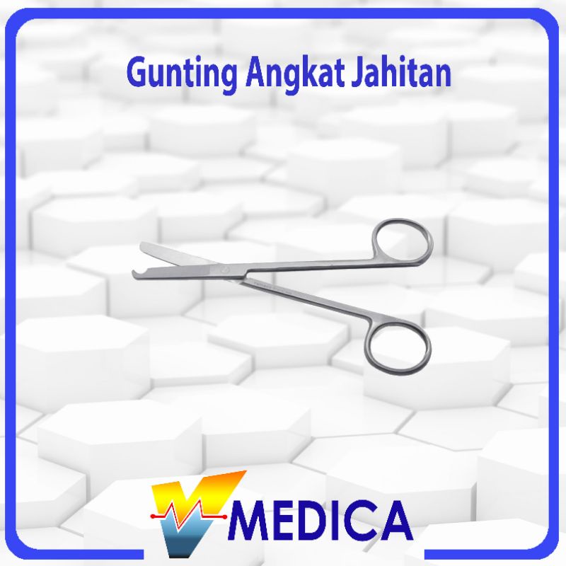 Gunting Angkat Jahitan 14cm / Hecting Up