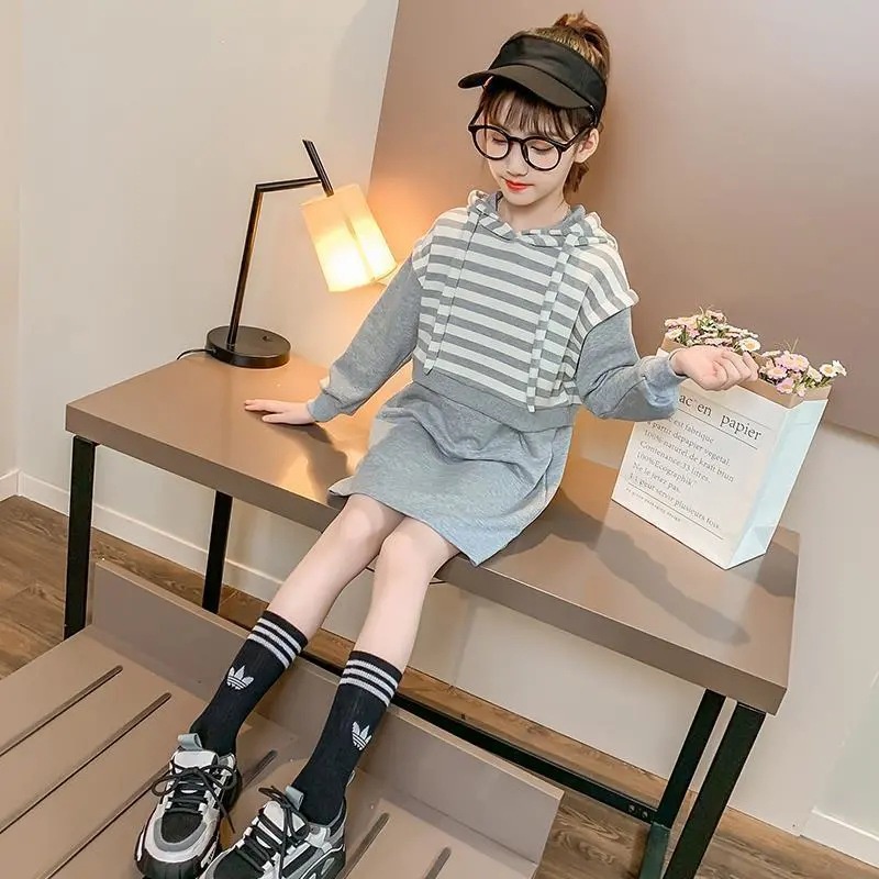 HappyOliver PASSWORD DRESS IVY Hoodie Dress Sweater 1 - 7 Tahun Baju Anak BerKualitas