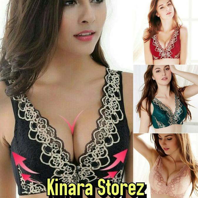 Bra Bh Busa Penekan Push Up Penutup Pengikat Lemak Tanpa Kawat Promo Terbaru