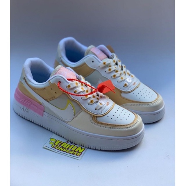 Sepatu Sneakers Women NK Air Force 1 LOW SHADOW 100% Import  Sepatu Sneakers Wanita Import Termurah Kualitas Import