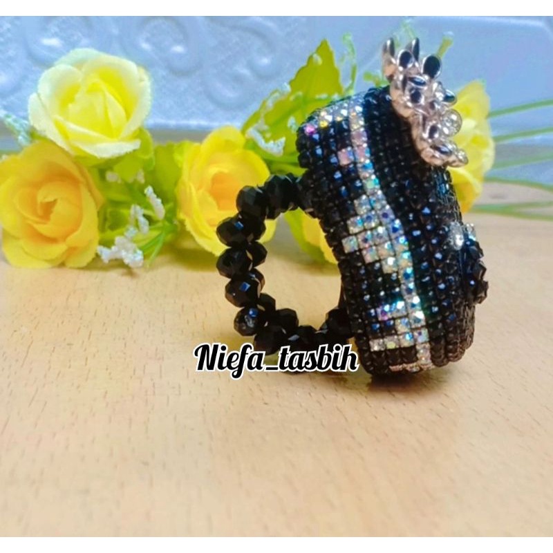 TASBIH DIGITAL LED DAN LED ALARM SWAROVSKI PREMIUM TASBIH DIGITAL MEWAH TASBIH KRISTAL