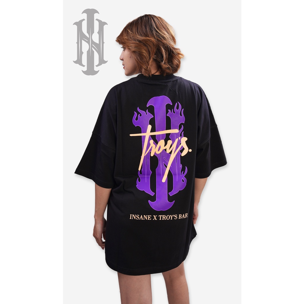 kaos oversize / oversized brand insane Wardrobe terlaris