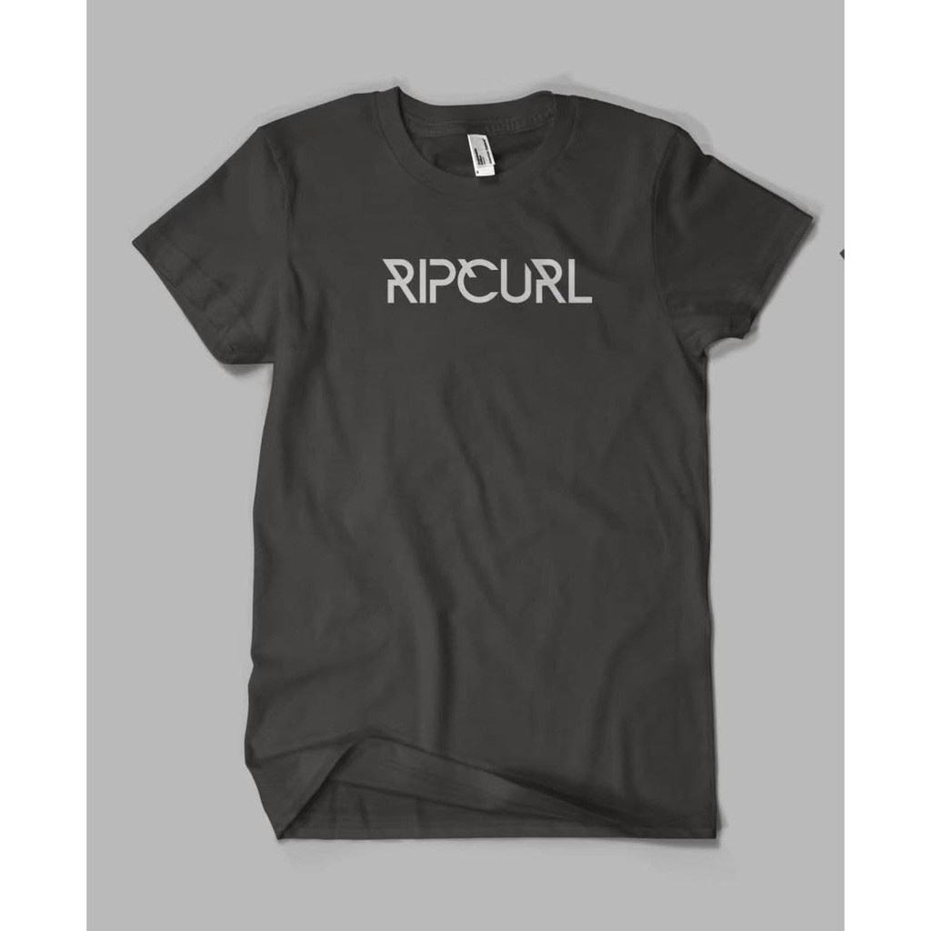 Clothing May - Kaos Ripcurl Hitam Putih Premium Koas Dewasa Anak Karater Distro Kekinin T Shirt Tshirt T-Shirt Premium Murah Unisex Wanita Perempuan Pria Laki-Laki Cowok Cewek Bahan Cotton Combed 30S Katun Kombed Sablon Dtf Murah