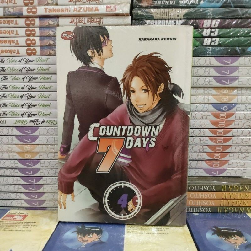 komik baru &amp; original segel - countdown 7 days vol 4