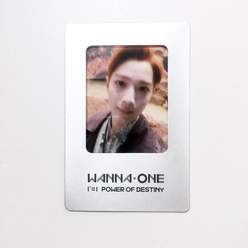 WANNA ONE - LAI GUANLIN / KUANLIN POWER OF DESTINY / POD FINAL FAREWELL ALBUM PHOTOCARD / PC