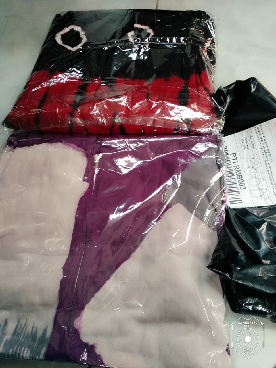 Gamis Twill Ory Super Motif Jumputan Batik Pekalongan