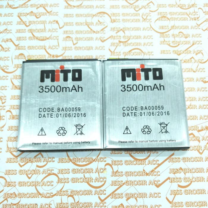 Baterai Battery Double Power MITO BA-00059 BA00059 A310 Fantasy-2