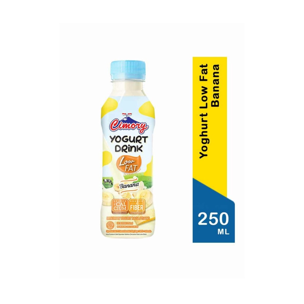 

Cimory Yoghurt Drink Low Fat Banana 250Ml