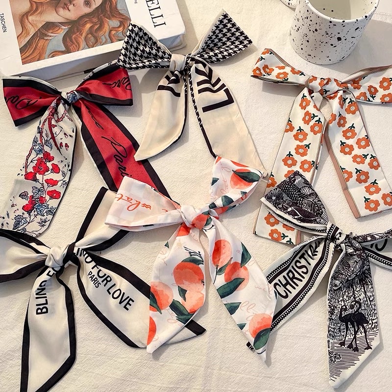 BANDO KOREA DEWASA / PREMIUM BANDANA PITA SYAL TWILLY SCARF RAMBUT / HEADBAND WANITA &amp; ANAK PEREMPUAN MOTIF ELEGANT ESTETIK MIRIP ARTIS / FASHION IMPORT/ PITA BANDANA AKSESORIS RAMBUT / HAIRBAND SCARF RIBBON / BANDANA RETRO BANDO SQUARE NECKSCARF SLAYER