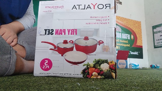 Royalta Panci Set Kramik /cookware Set 5 Pcs