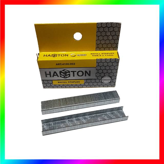 REFILL STAPLES HASTON PROHEX 6 X 11MM ANAK HEKTER