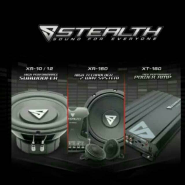 subwoofer stealth xr-12