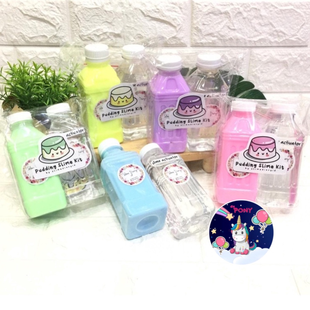 NEW Pudding Slime Kit By Slimediaryid