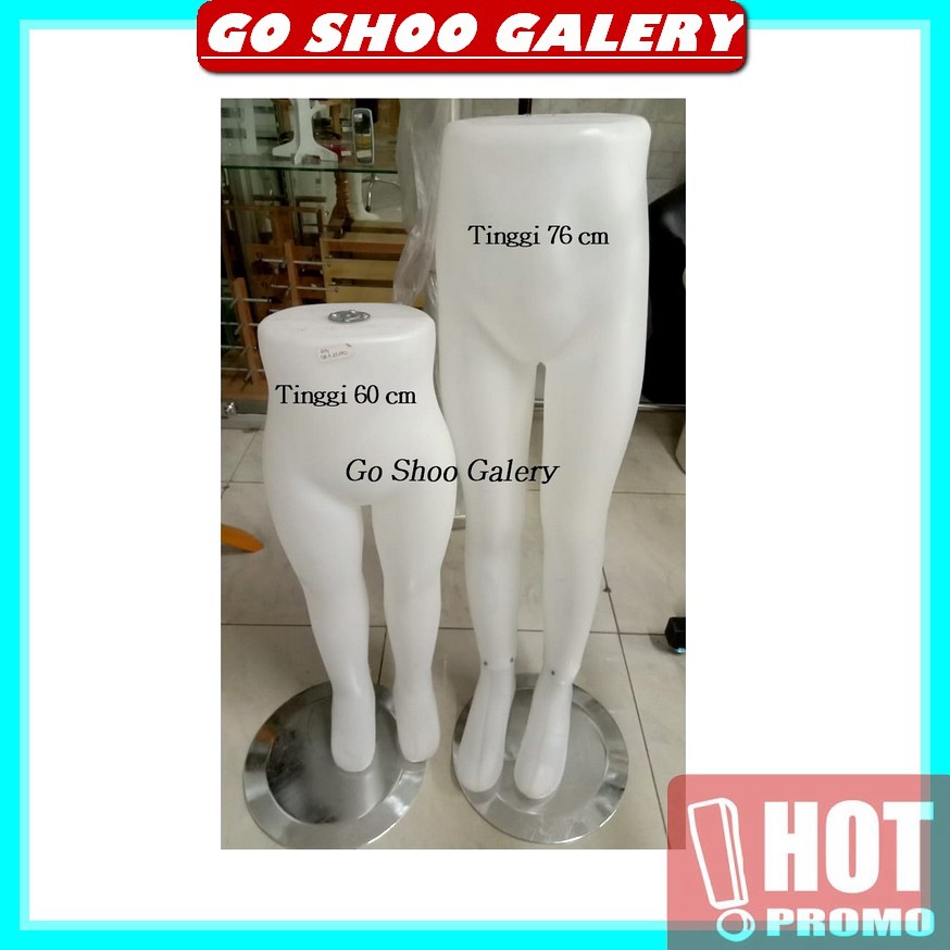 Patung Manekin Celana Anak Bening / Patung Kaki Anak