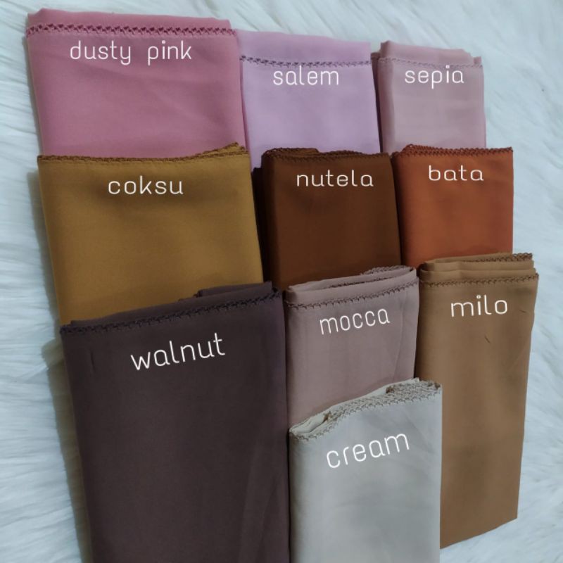 Termurah Pashmina Diamond Lace Picot  / Pasmina Crochet / Pasmina Lace Azara-3