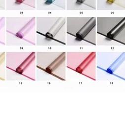 

KERTAS PEMBUNGKUS BUKET BUNGA TRANSPARAN / FLOWER WRAPPING PAPER TRANSPARENT / KERTAS CELLOPHANE / BICOLOUR TRANSPARENT CELLOPHANE / CELLOPHANE MATT LIST
