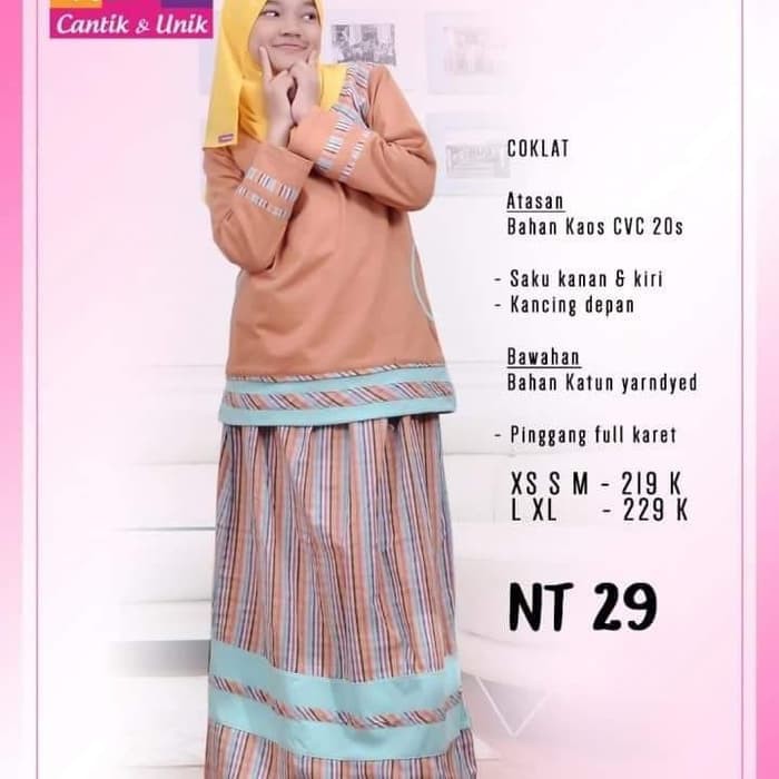 Unik Baju Setelan Remaja Nibras - Nibras Teen Terlaris