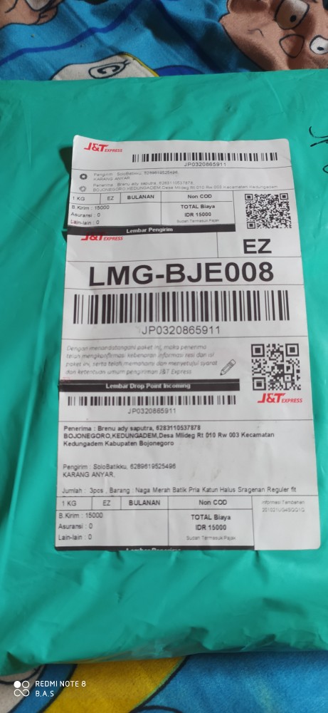 Kemeja Batik Pria Lengan Panjang Naga Merah Full Furing