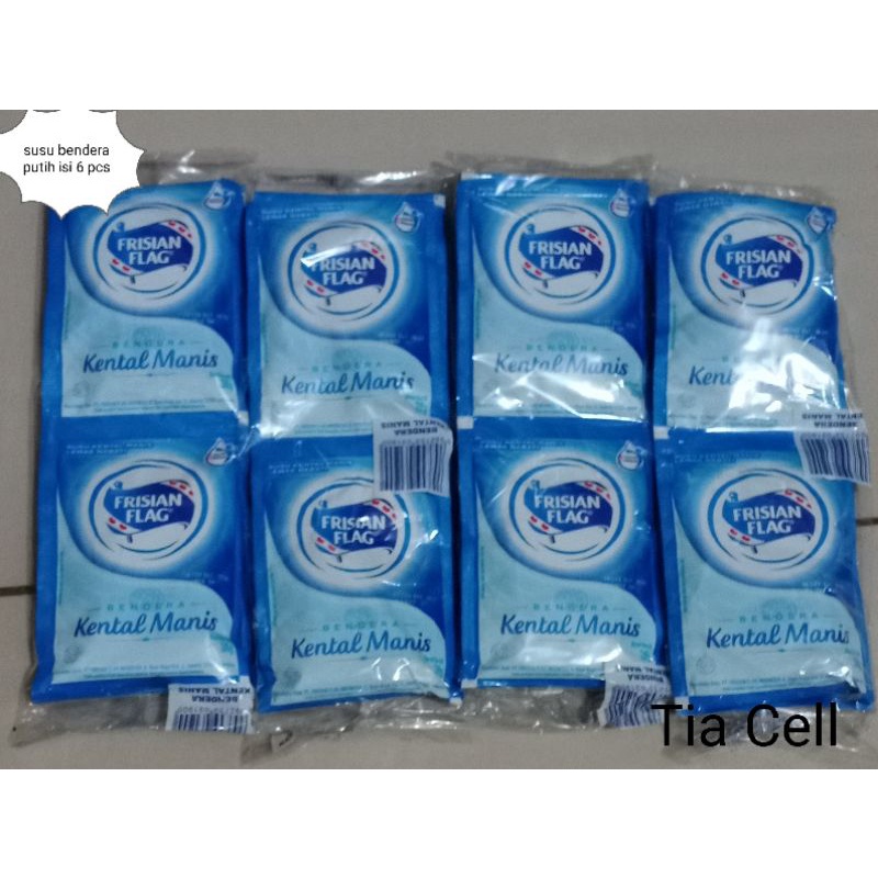 

susu bendera saset isi 6 pcs