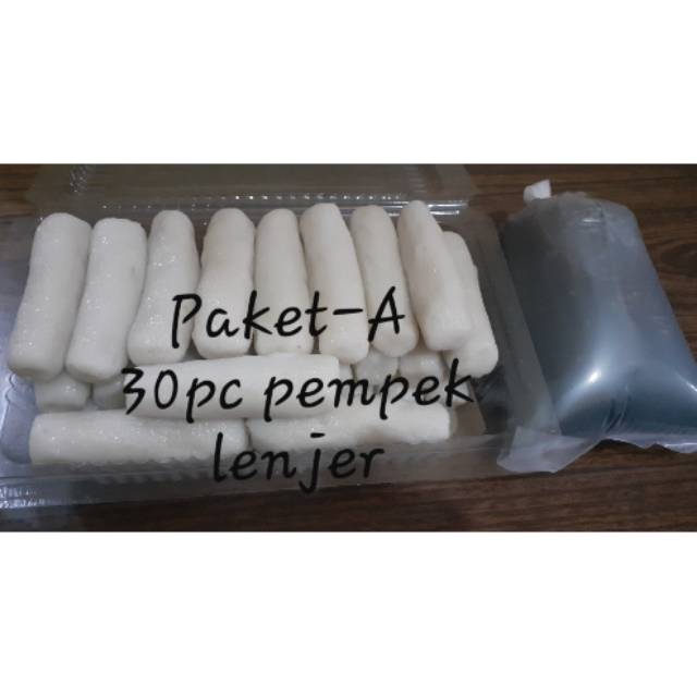 

Pempek lenjer paket