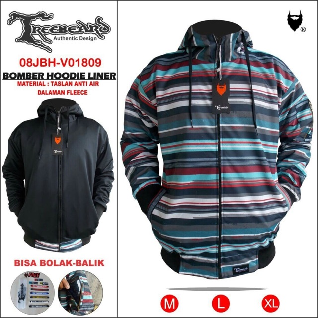 Bomber hodie linier