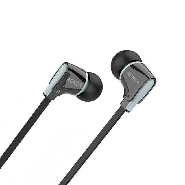 HANDSFREE ROKER RK53K SUARA / EARPHONE BASS / HEADSET IN-EARPHONE