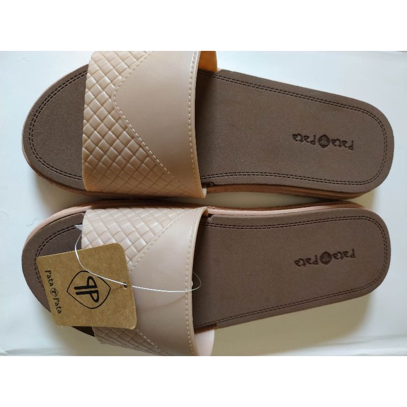 Patapata sandal wanita ULAF beige