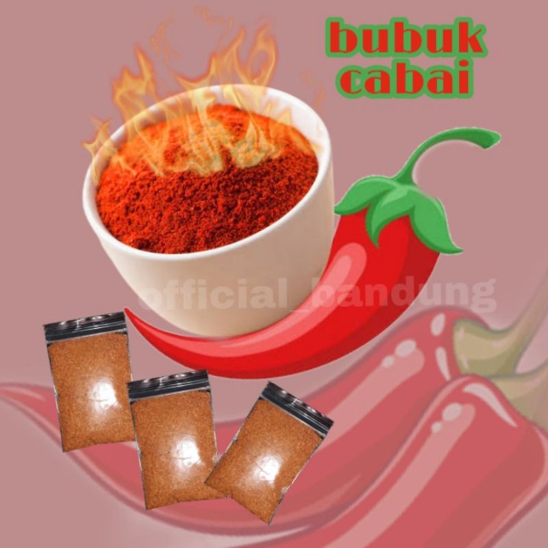 

cabe bubuk dan penyedap rasa / bumbu baso aci