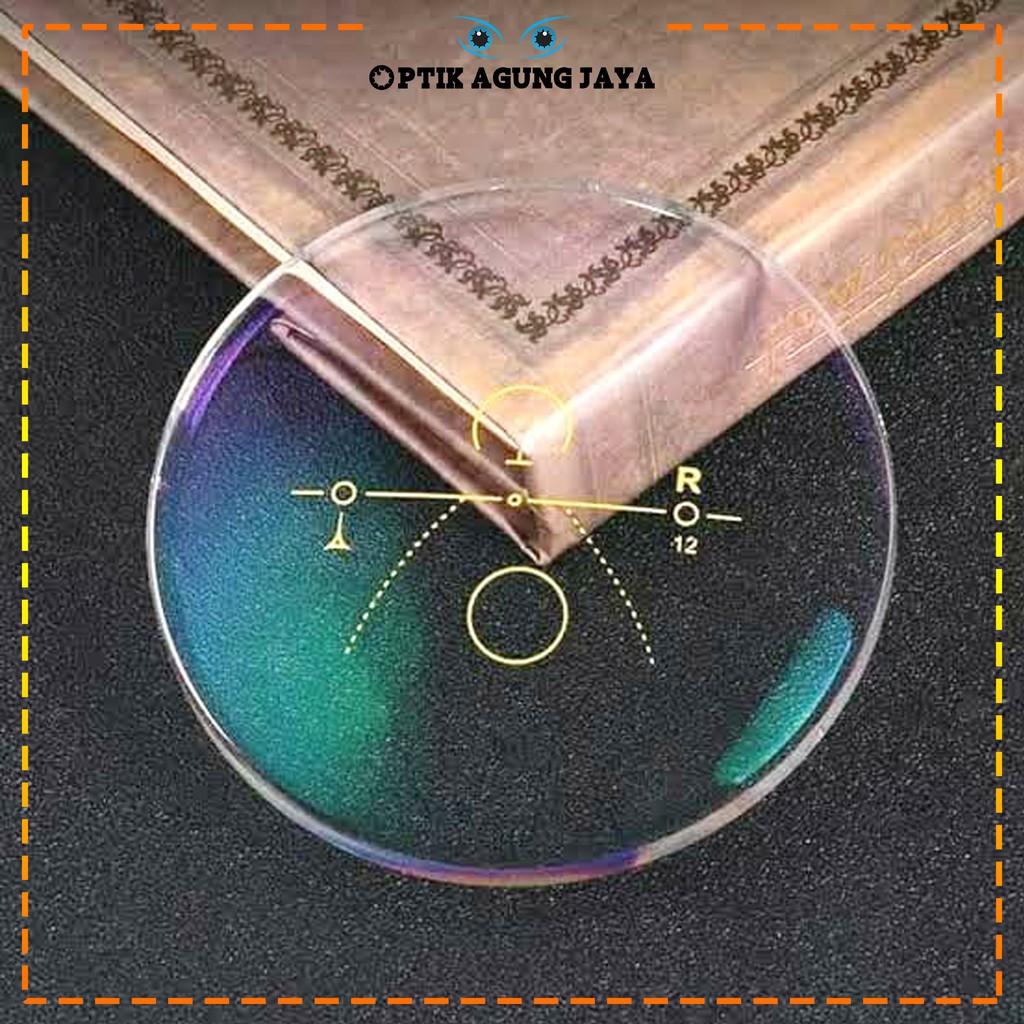 Lensa Kacamata Progresif Blue Ray / Progressive Blue Ray Filter