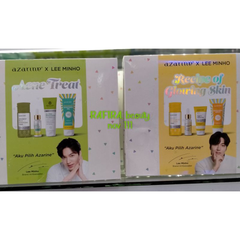 NOV111 - AZARINE ACNE TREAT GLOWING SKIN PAKET LENGKAP TERMURAH