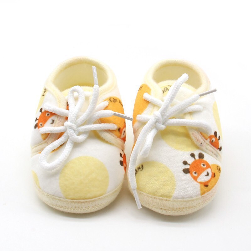 Prewalker baby animal print / sepatu bayi bahan lembut ada anti slip