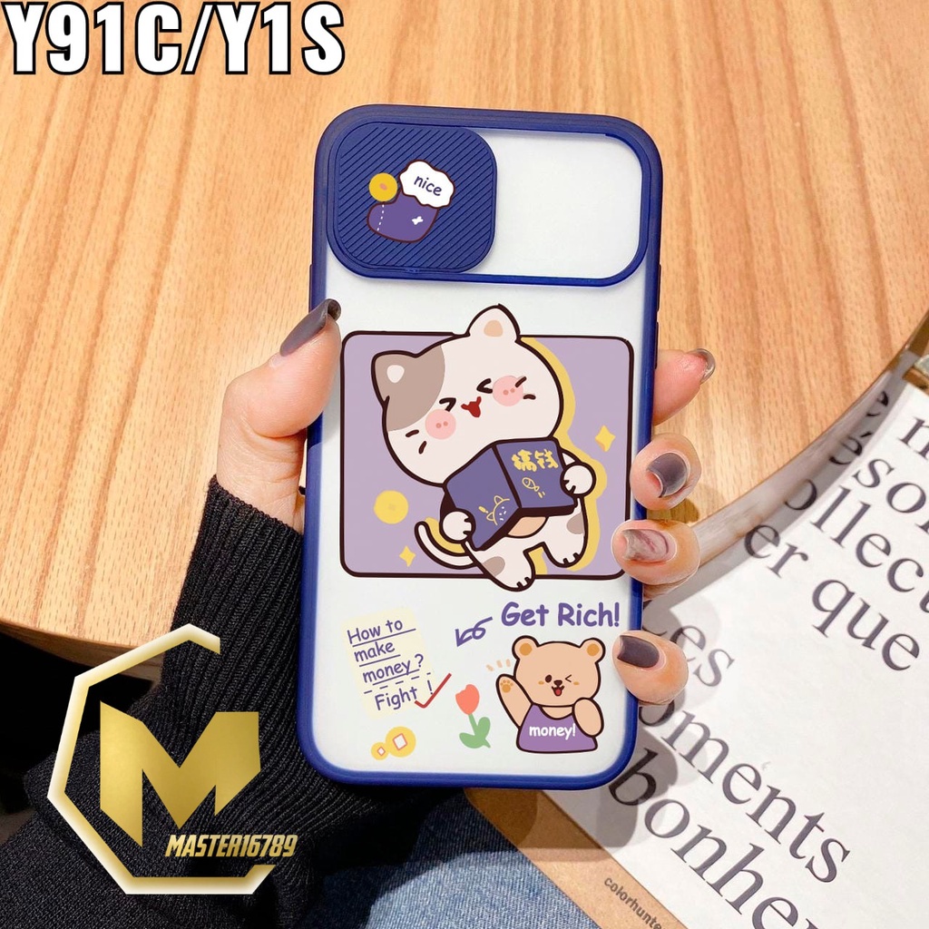 SS069 CASE SLIDE KARAKTER VIVO V5 Y32 Y15S Y21 Y21S Y33S Y12 Y15 Y17 Y20 Y20S Y12S Y30 Y50 Y30I Y51 2020 Y91 Y93 Y91C MA1958