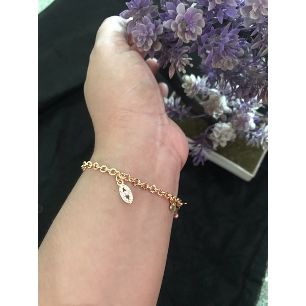 GELANG DEWASA XUPING LAPIS EMAS
